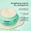 Amika the Kure mask jar with creamy product smear on top