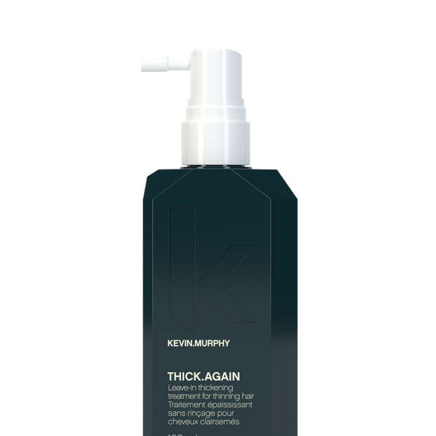 THICK.AGAIN leave-in thickening hair treatment, 100 mL pump bottle