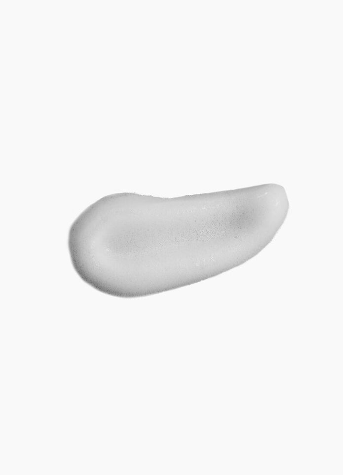 Heated Defense hair protector gel/cream texture, smooth pale cream