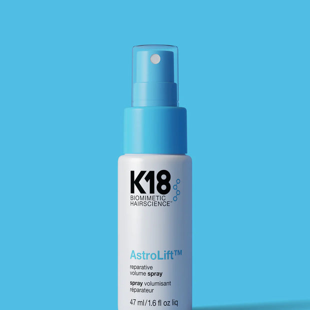 K18 AstroLift volume spray bottle with pump, 47 ml