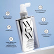 Dream Coat Supernatural Spray bottle with pump, clear nozzle and silver body