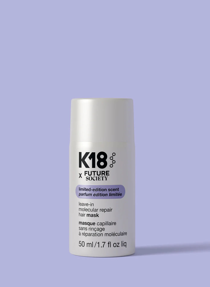 K18 leave-in molecular repair hair mask bottle, limited-edition scent, 50 ml