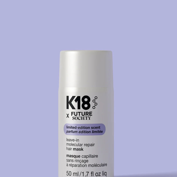 K18 leave-in molecular repair hair mask bottle, limited-edition scent, 50 ml