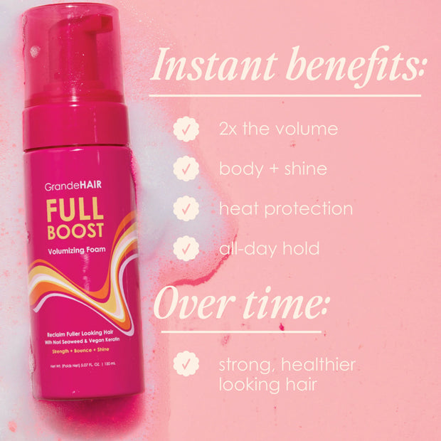 Grande Cosmetics GrandeHAIR Full Boost Volumizing Foam