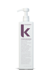 Hydrate-Me Masque bottle with white pump, back label, 1 L