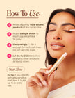 How to use: apply single stroke from upper lashes with serum applicator brush