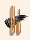 GrandeDRAMA thickening mascara: gold tube with black wand brush