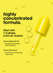 K18 molecular repair hair oil with yellow dropper and visible droplets