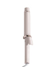 T3 SinglePass Curl X curling iron, satin blush/pink body with rose-gold accents