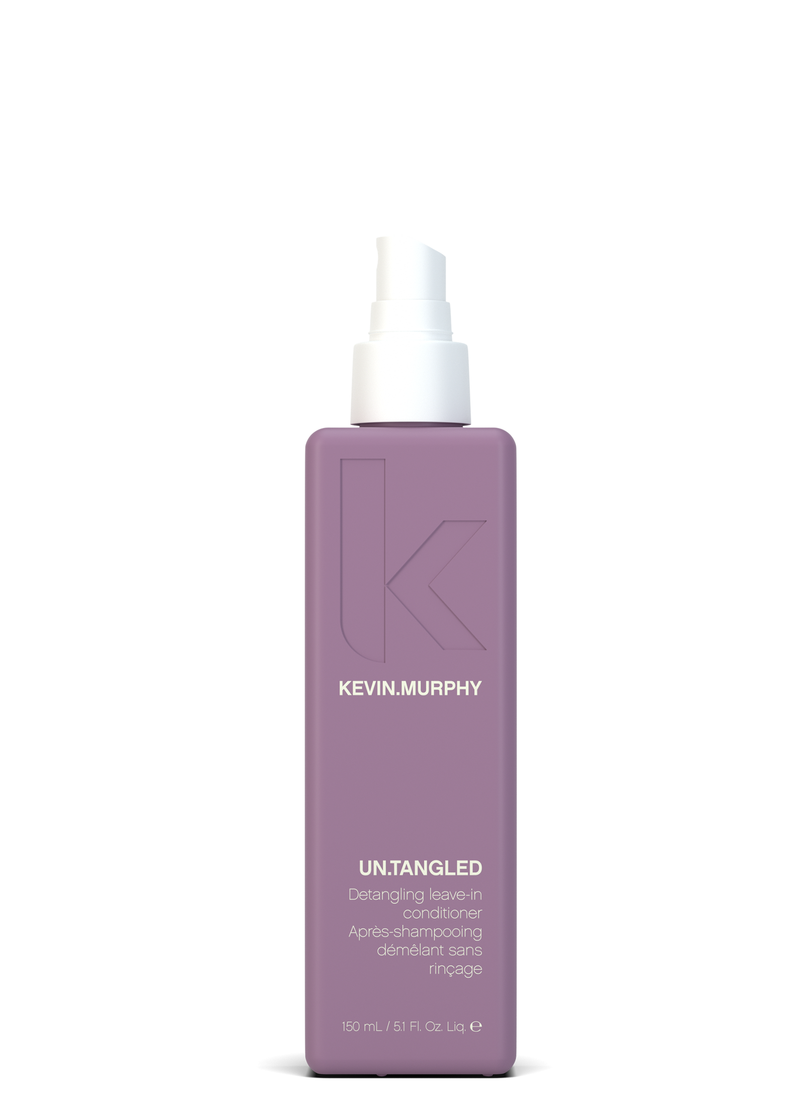 KEVIN.MURPHY UN.TANGLED leave-in detangling conditioner bottle, 150 mL, purple