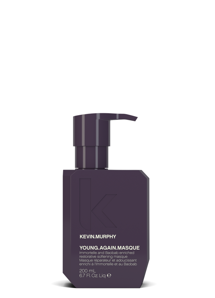 KEVIN.MURPHY Young Again Masque bottle with pump, dark purple container, 200 mL
