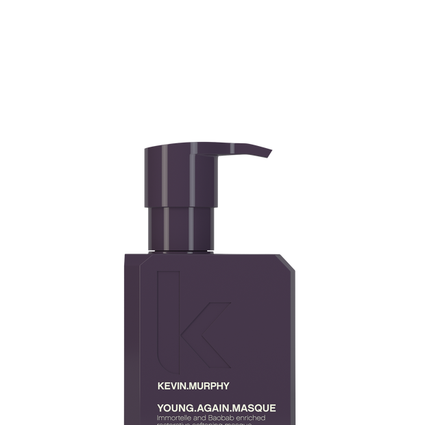 KEVIN.MURPHY Young Again Masque bottle with pump, dark purple container, 200 mL