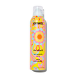 The Shield anti-humidity spray bottle with pastel floral pattern and white pump cap