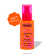 Amika Superfruit Star lightweight hair styling oil bottle with pink pump